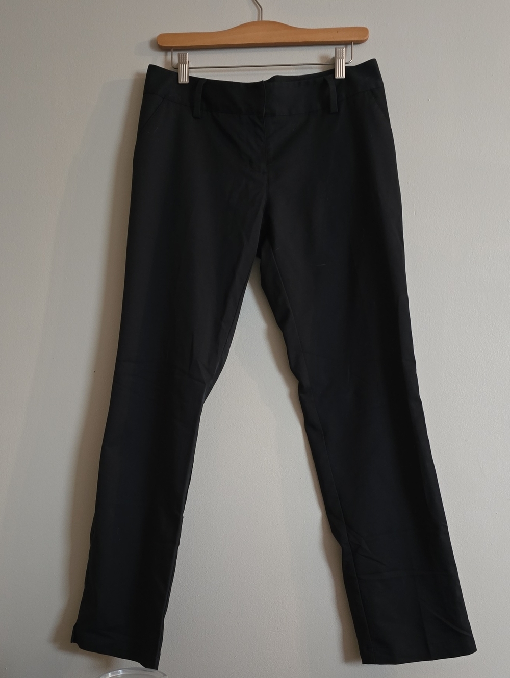Women's Adidas Climalite Black Straight-Leg Panta